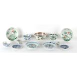 Property of a deceased estate - a quantity of Chinese porcelain, 19th century & later, including a