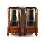 Property of a deceased estate - a pair of late 19th century French Louis XV style ormolu or gilt