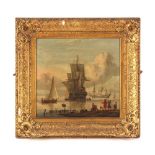 Property of a gentleman - Abraham Jansz Storck (c.1635-1708) - NAVAL AND OTHER SHIPPING IN A