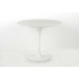 Property of a lady - after Eero Saarinen, a 'Tulip' table, by Bauhaus Furniture UK, with carrara