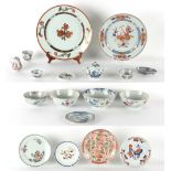 Property of a deceased estate - a quantity of Chinese porcelain, all 18th century, damages &