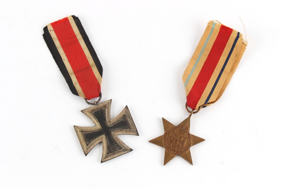 Property of a deceased estate - military medals - a Second World War 1939 Third Reich Iron Cross,
