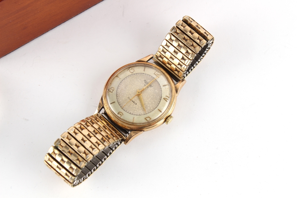 Property of a deceased estate - a gentleman’s Rotary U.M. 9ct gold cased wristwatch with 17-jewel - Image 2 of 2