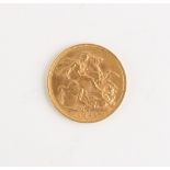 Property of a lady - gold coin - a 1904 Edward VII gold full sovereign.