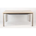 Property of a lady - a Steelcase FrameOne bench or office desk, the top 63 by 47.25ins. (160 by