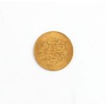 Property of a lady - gold coin - Islamic, Ottoman Empire - Abd al-Hamid II, AH 1293-1327 (AD 1876-
