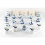 Property of a deceased estate - Royal Worcester Blue & White Historic Porcelain Jugs Collection,
