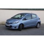 Property of a deceased estate - car - Toyota Yaris, 2014, 1.3 petrol, automatic, blue,