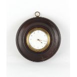 The Henry & Tricia Byrom Collection - a small early 19th century rosewood sedan clock, the