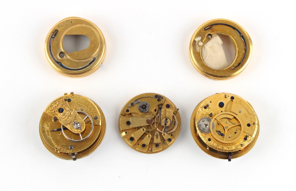 The Henry & Tricia Byrom Collection - three pocket watch movements, by Vulliamy, Barraud, and Robert - Image 2 of 2