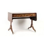 Property of a deceased estate - an early 19th century Regency period mahogany & satinwood