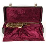 Property of a deceased estate - a Lafleur saxophone, in fitted case, imported by Boosey & Hawkes,