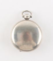 The Henry & Tricia Byrom Collection - a George IV silver hunter cased pocket watch, the fusee