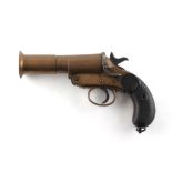 Property of a gentleman - a British WWII Australian flare gun, marked 'Sydney' and 'CSR 41',