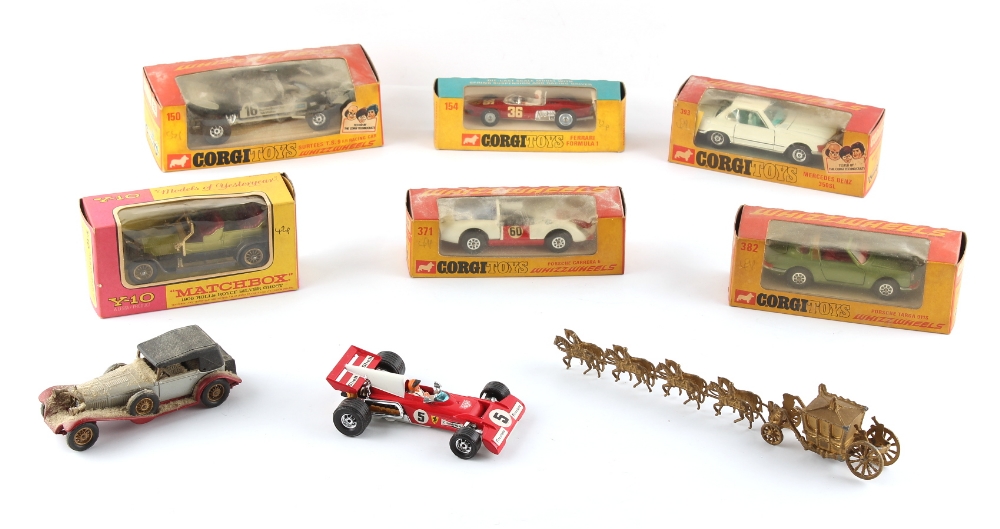 Property of a deceased estate - a collection of model toys - a Corgi Toys Ferrari Formula 1, model