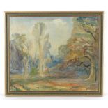 ARR - Property of a gentleman - Ronald Ossory Dunlop (1894-1973) - LANDSCAPE - oil on canvas, 25