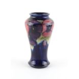 Property of a deceased estate - a Moorcroft Pansies vase, mid 20th century, impressed shape no.