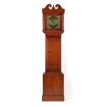 Property of a gentleman - an early 19th century George IV oak & mahogany 30-hour striking longcase