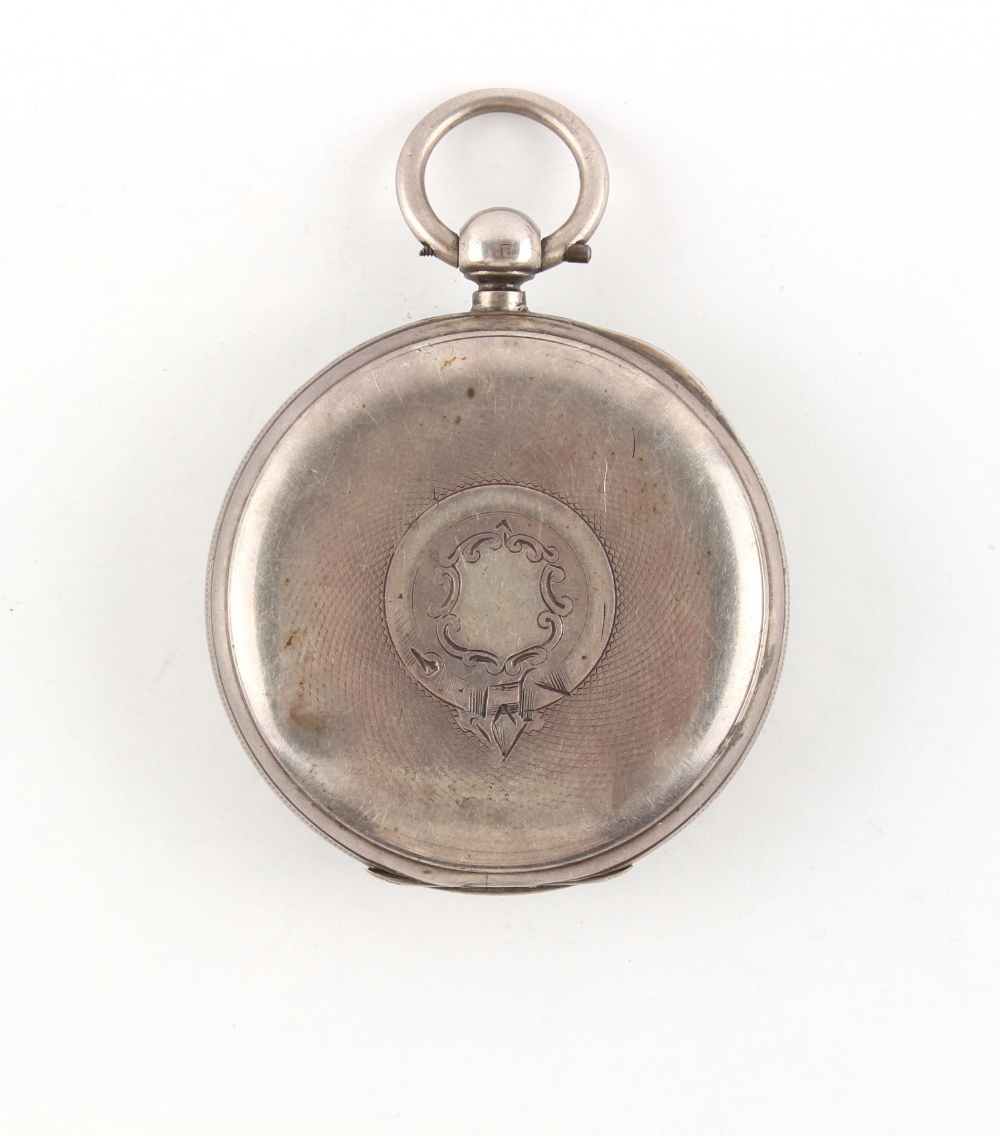 The Henry & Tricia Byrom Collection - a J.W. Benson 'The Ludgate Watch' silver cased lever pocket - Image 3 of 3