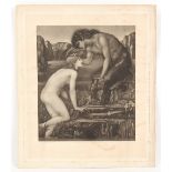 Property of a gentleman of title - Sir Edward Coley Burne-Jones Bt., A.R.A. (1833-1898) - PAN AND