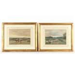 Property of a lady - John Macpherson (fl.1865-1884) - SUTTON PARK, WARWICKSHIRE - a pair, watercolou