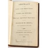 Property of a gentleman of title - St. Helena interest - 'Abstract of the Laws and Ordinances