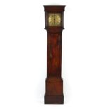 Property of a lady - an 18th century oak 30-hour striking longcase clock, the refurbished 10-inch