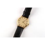 Property of a lady - a gentleman's Tissot 18ct yellow gold cased mechanical wristwatch, manual wind,