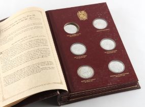 Property of a gentleman - The Churchill Centenary Medals - a set of 23 (of 24) silver medals (No. 17