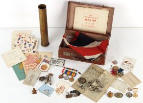 Property of a gentleman - a quantity of assorted militaria & military related ephemera, including