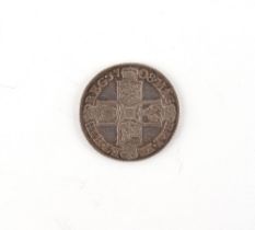 Property of a deceased estate - a coin collection - a 1708 Queen Anne silver shilling.