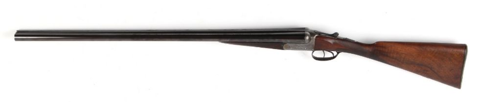 Property of a gentleman - a 12-bore side-by-side shotgun, non-ejector, serial number 49286, with new