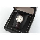 Property of a gentleman - a gentleman's Rado automatic wristwatch, white dial, with calendar