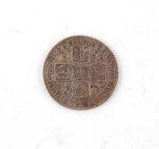 Property of a deceased estate - a coin collection - a 1723 King George I silver shilling.