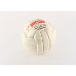 Property of a gentleman - football memorabilia - an autographed football, signed by the Liverpool FC