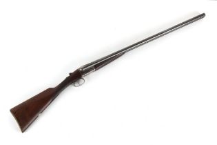 Property of a gentleman - a Webley & Scott 12-bore side-by-side boxlock shotgun, serial number