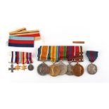 Property of a lady - a group of six medals, Great War and WWII, including a Special Constabulary
