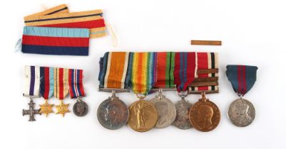 Property of a lady - a group of six medals, Great War and WWII, including a Special Constabulary