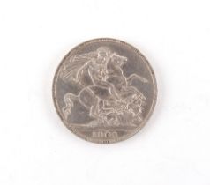 Property of a deceased estate - a coin collection - a 1902 King Edward VII silver crown.