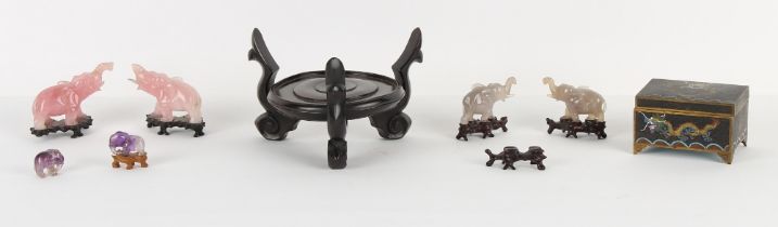 Property of a gentleman - a group of Chinese items including a late 19th / early 20th century