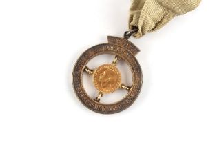 Property of a gentleman - Royal Masonic Institute for Boys (R.M.I.B.) - The Canonbury Prize medal or