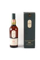 Property of a lady - Scotch whisky - Lagavulin Single Islay Malt Whisky, Aged 16 Years, level low