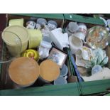 Portmeirion Kitchen Storage Jars, 'Botanic Garden', Tupperware, butter dishes, Aynsley early XX