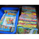 Annuals - Tiger, Beezer, Whizzer, Beano, Buster, Topper and others,Comic Library - Beano, Dandy