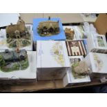 Lilliput Lane Collectors Club 'The Donkey Stable', and ten others.