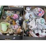Wade 'English Life' Teapot, Royal Norfolk, other ceramics, glassware, atomises, mini money box,