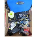 Diving Equipment - Diving Suunto SM-36 3 Bar diving gauge and compass TX40 Apeks diving equipment (