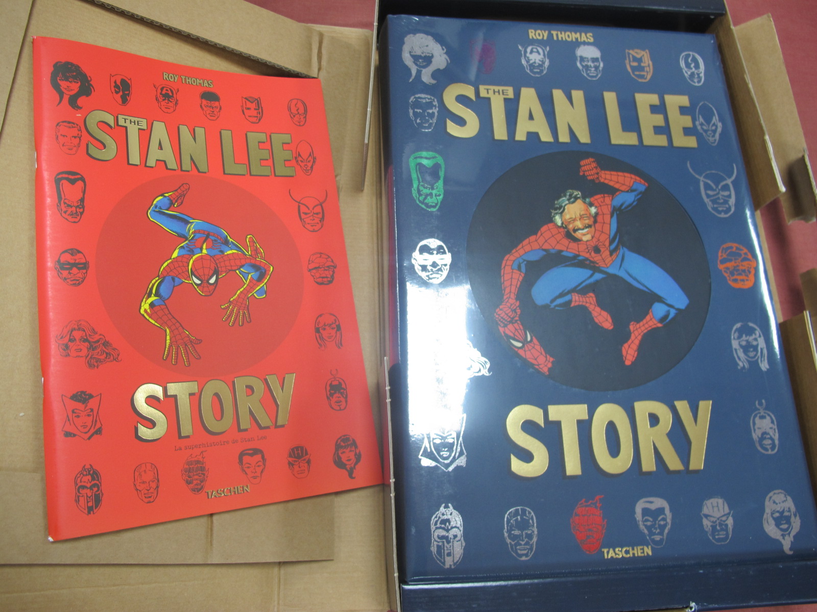 Stan Lee Story by Roy Thomas, (French Language Edition) sealed.