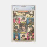 Our Army at War #112 CBCS 4.5 Slabbed Comic. Silver Age Comic with a cover date of November, 1961,