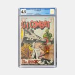 G.I. Combat #68 CGC 4.5 Slabbed Comic. SGT. Rock Prototype. Silver Age Comic with a cover date of